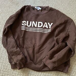 Princess Polly sundays sweatshirt